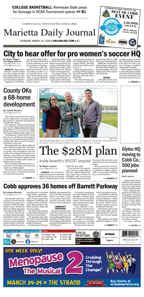 Cover of Marietta Daily Journal