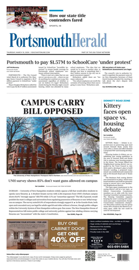 Cover of Portsmouth Herald