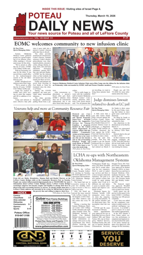 Cover of Poteau Daily News