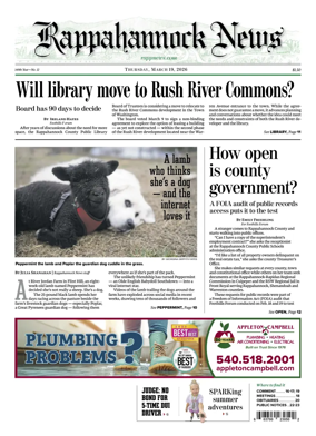 Cover of Rappahannock News