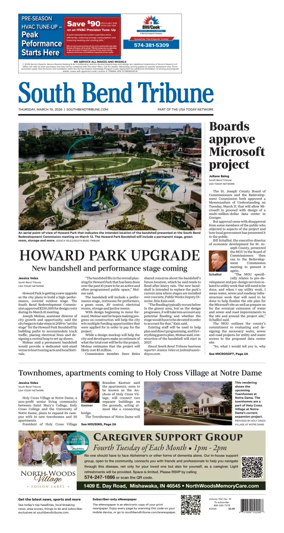 Cover of South Bend Tribune