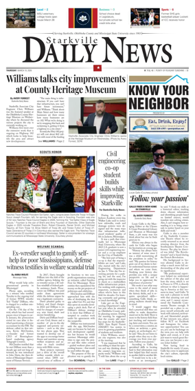 Cover of Starkville Daily News