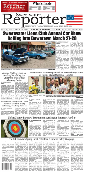 Cover of Sweetwater Reporter