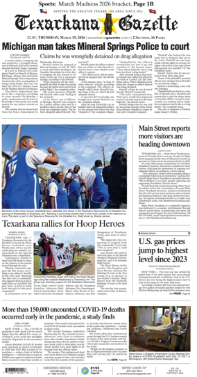 Cover of Texarkana Gazette