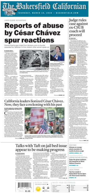 Cover of The Bakersfield Californian