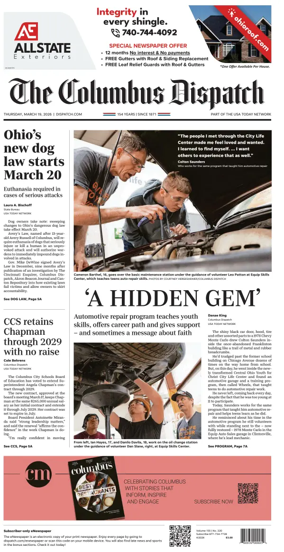 Cover of The Columbus Dispatch