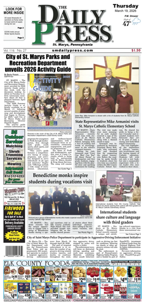 Cover of The Daily Press