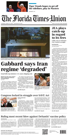 Cover of The Florida Times-Union