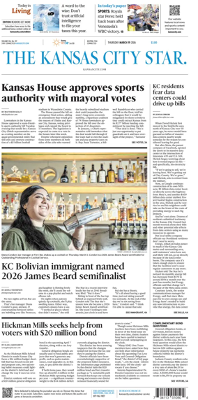 Cover of The Kansas City Star