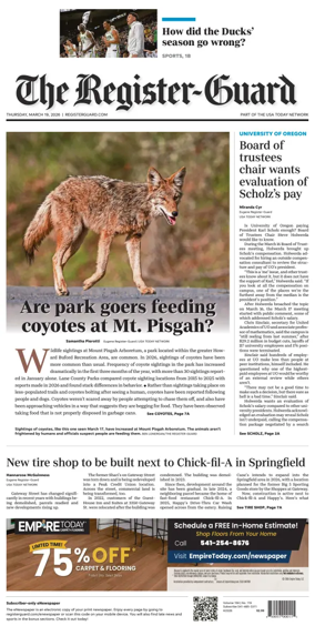 Cover of The Register-Guard