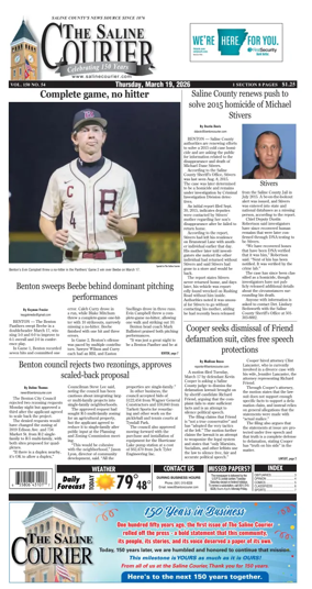 Cover of The Saline Courier