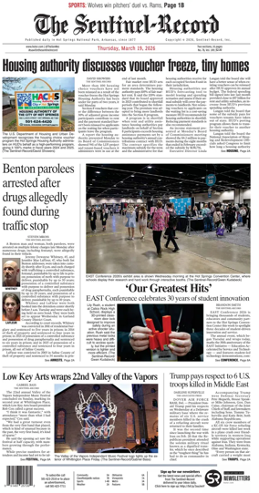 Cover of The Sentinel-Record