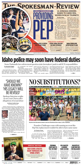 Cover of The Spokesman-Review (Spokane)