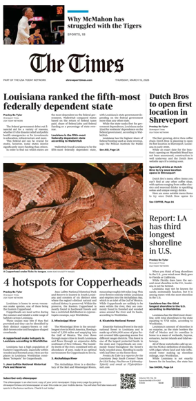 Cover of The Times (Shreveport)