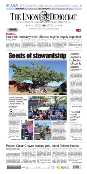 Cover of The Union Democrat