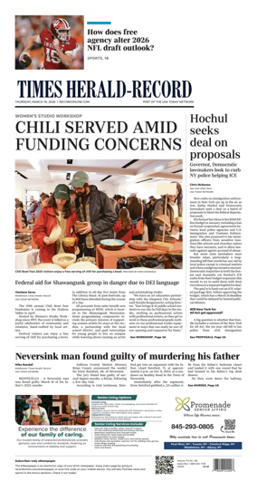 Cover of Times Herald-Record