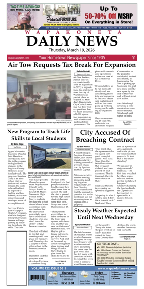 Cover of Wapakoneta Daily News