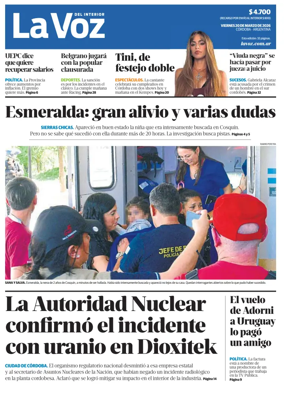 Cover of La Voz del Interior