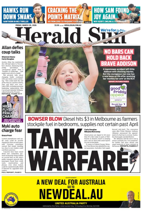 Cover of Herald Sun