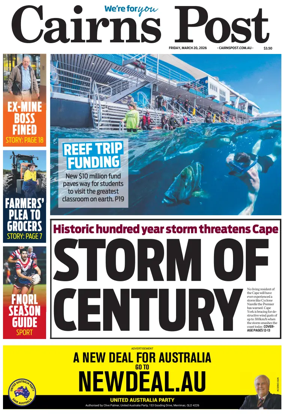 Cover of The Cairns Post