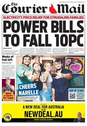 Cover of The Courier-Mail