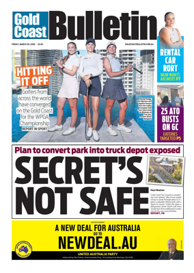 Cover of The Gold Coast Bulletin