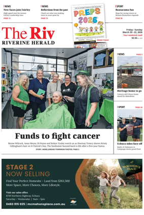 Cover of The Riverine Herald