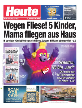 Cover of Heute - Niederosterreich Ausgabe