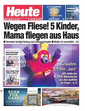 Cover of Heute - Wien Ausgabe
