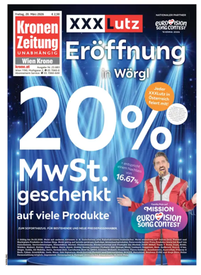 Cover of Kronen Zeitung