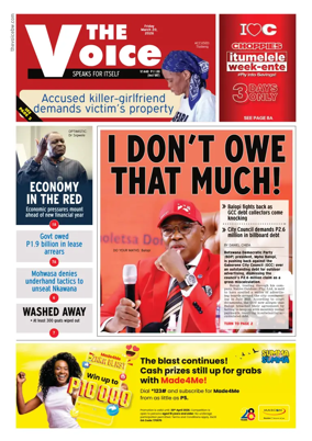 Cover of The Voice (Botswana)