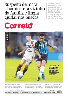 Cover of Correio da Bahia