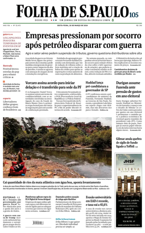 Cover of Folha de S.Paulo