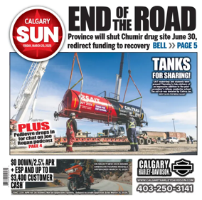 Cover of Calgary Sun