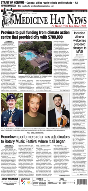 Cover of Medicine Hat News