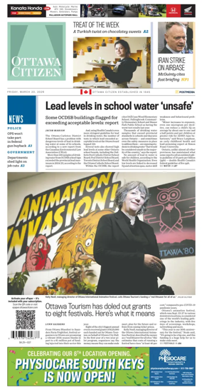 Cover of Ottawa Citizen