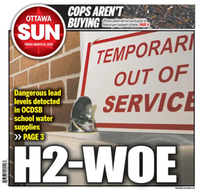 Cover of Ottawa Sun