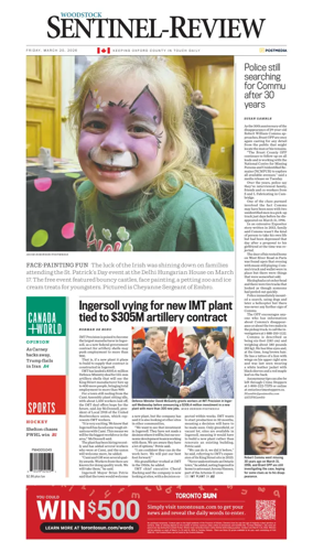 Cover of Sentinel-Review (Woodstock)