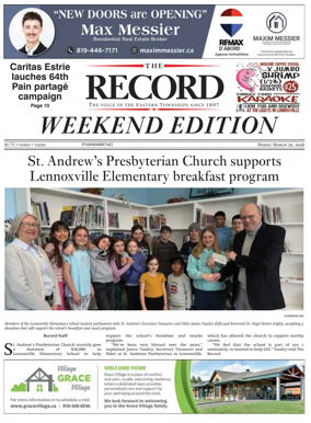 Cover of Sherbrooke Record