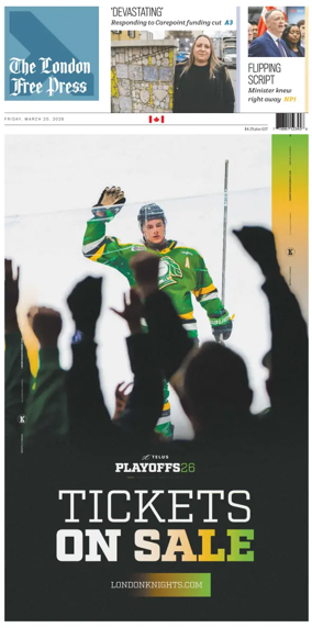 Cover of The London Free Press