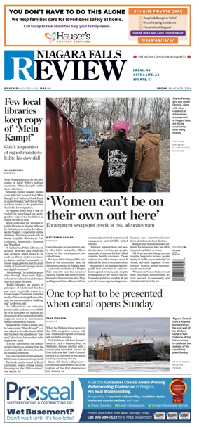 Cover of The Niagara Falls Review