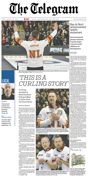 Cover of The Telegram (St. John's)