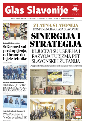 Cover of Glas Slavonije