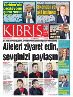 Cover of Kibris Gazetesi