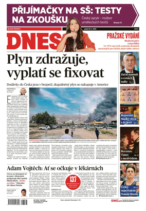 Cover of Dnes Prague Edition