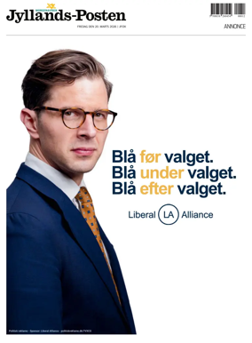 Cover of Jyllands-Posten