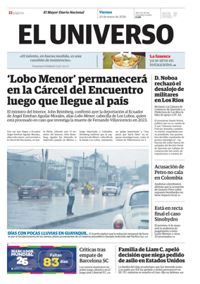 Cover of El Universo