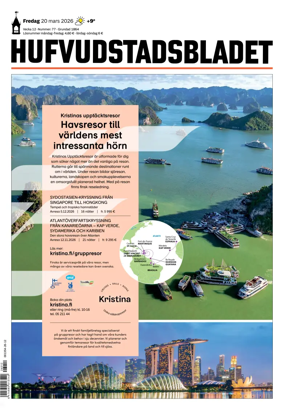 Cover of Hufvudstadsbladet