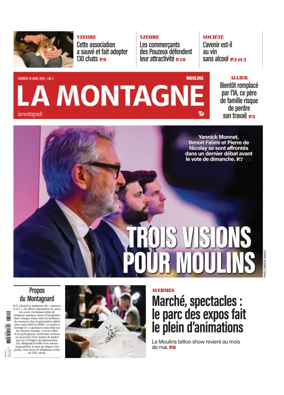 Cover of La Montagne (Moulins)