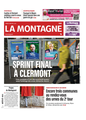 Cover of La Montagne (Riom)